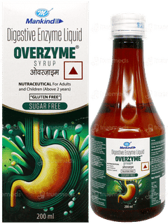 Overzyme Sugar Free Syrup 200Ml