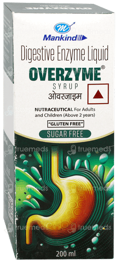 Overzyme Sugar Free Syrup 200Ml