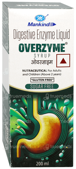 Overzyme Sugar Free Syrup 200Ml