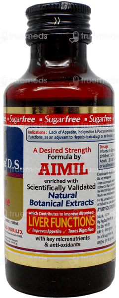 Aimil Amlycure Ds Sugar Free Syrup 100Ml