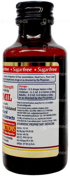 Aimil Amlycure Ds Sugar Free Syrup 100Ml