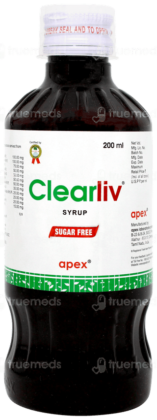 Clearliv Sugar Free Syrup 200ml
