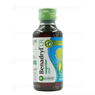 Benadryl Cr Sugar Free Syrup 100Ml