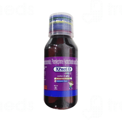 Xpect D Junior Mixed Fruit Flavour Sugar Free Syrup 60ml
