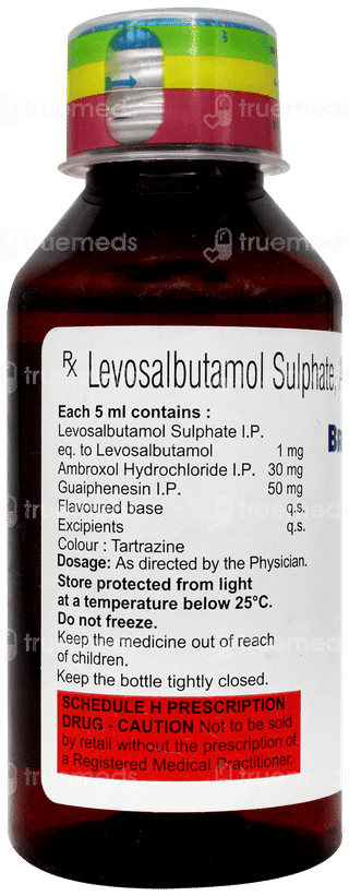 Brozeet Ls 1mg Sugar Free Expectorant 100ml