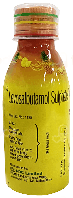Salmodil Ls Sugar Free Syrup 100Ml