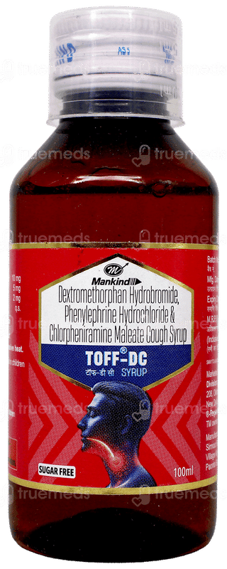 Toff Dc Sugar Free Syrup 100Ml