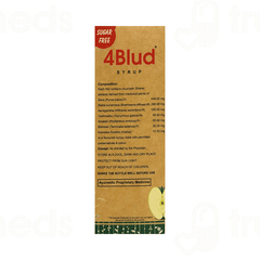 4 Blud Sugar Free Syrup 200ml