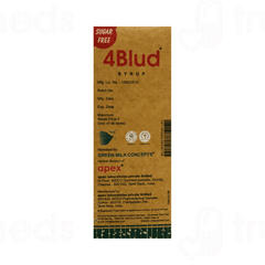4 Blud Sugar Free Syrup 200ml