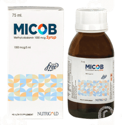 Micob Sugar Free Syrup 75Ml