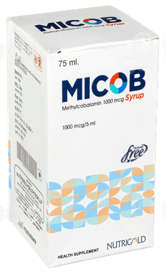 Micob Sugar Free Syrup 75Ml