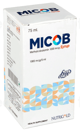 Micob Sugar Free Syrup 75Ml