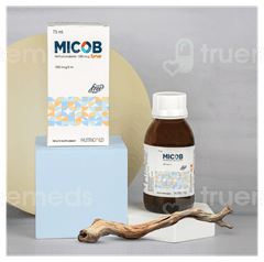 Micob Sugar Free Syrup 75Ml