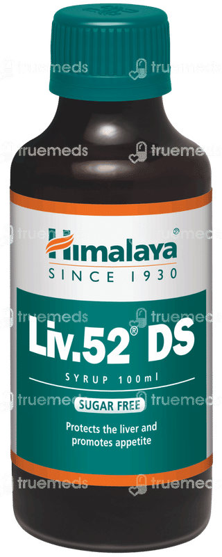 Himalaya Liv 52 Ds Sugar Free Syrup 100ml