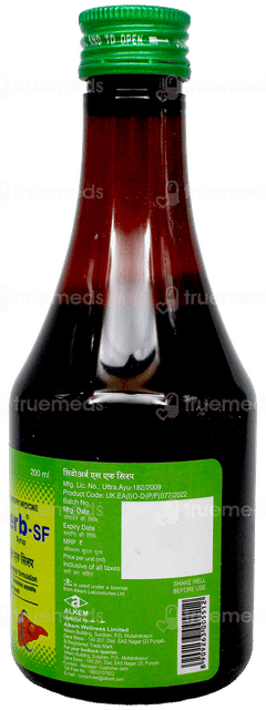 Livoerb Sf Syrup 200Ml