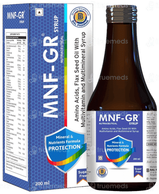 Mnf Gr Sugar Free Syrup 200Ml