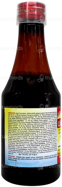 Livosin Ds New & Improved No Added Sugar Herbal Liver Tonic 200Ml