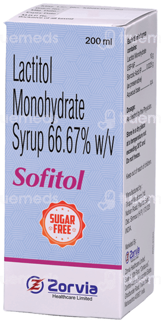 Sofitol Sugar Free Syrup 200Ml