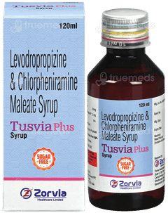 Tusvia Plus Sugar Free Syrup 120Ml