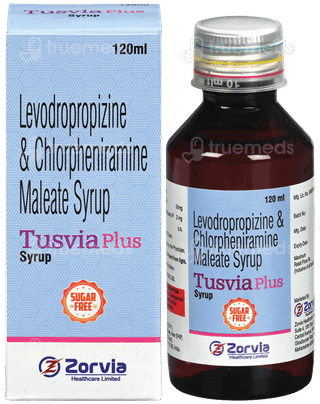 Tusvia Plus Sugar Free Syrup 120Ml