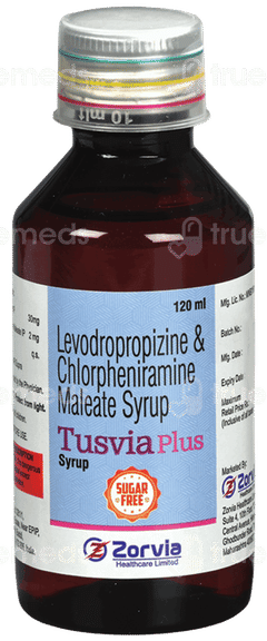 Tusvia Plus Sugar Free Syrup 120Ml