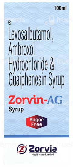 Zorvin Ag Sugar Free Syrup 100Ml