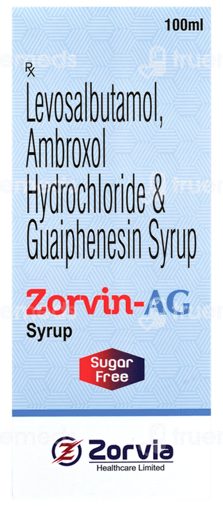 Zorvin Ag Sugar Free Syrup 100Ml