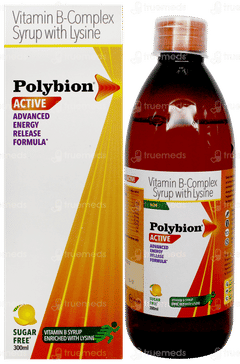 Polybion Active New Mango Flavour Sugar Free Syrup 300Ml