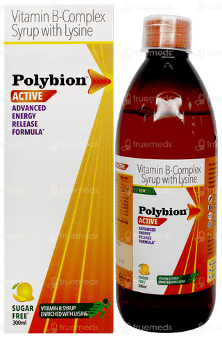 Polybion Active New Mango Flavour Sugar Free Syrup 300Ml