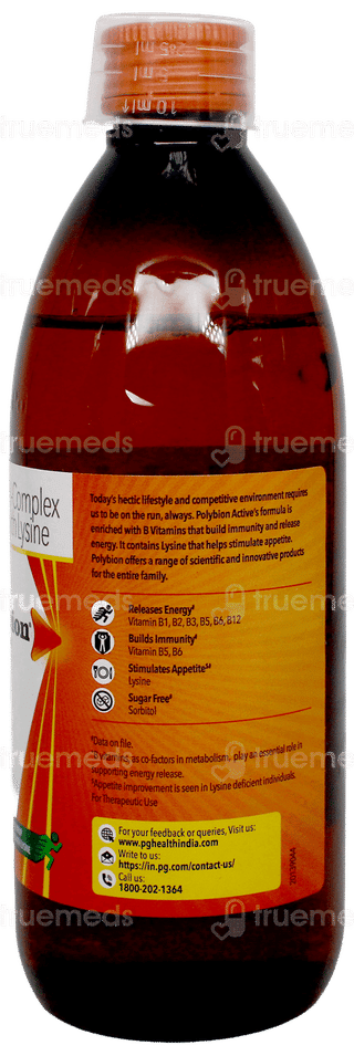 Polybion Active New Mango Flavour Sugar Free Syrup 300Ml