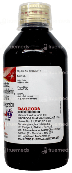 Rubired Z Sugar Free Syrup 200Ml