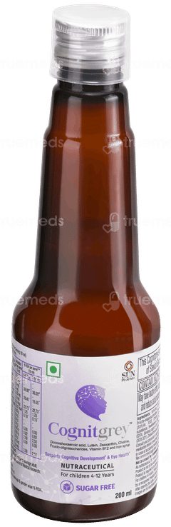 Cognitgrey Sugar Free Syrup 200Ml