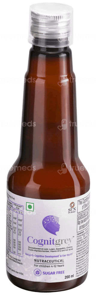 Cognitgrey Sugar Free Syrup 200Ml
