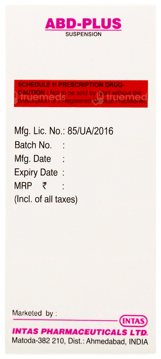 Abd Plus Mango Flavour Suspension 10ml