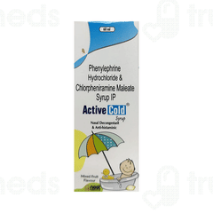 Active Cold Mixed Fruit Flavour Syrup 60ml