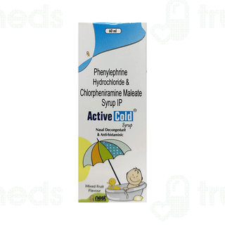 Active Cold Mixed Fruit Flavour Syrup 60ml