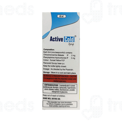 Active Cold Mixed Fruit Flavour Syrup 60ml