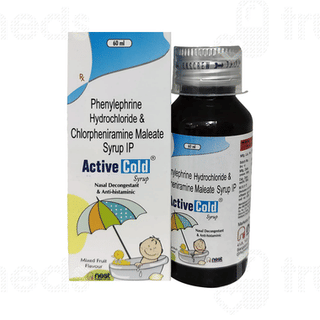 Active Cold Mixed Fruit Flavour Syrup 60ml