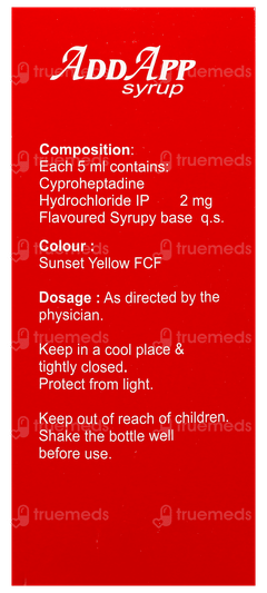 Add App Syrup 200ml Add App Syrup 200ml