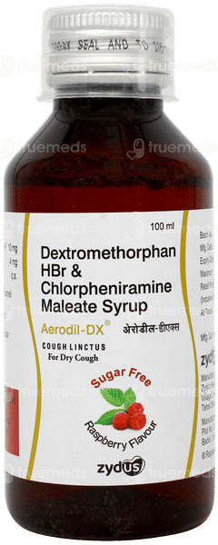 Aerodil Dx Raspberry Flavour Sugar Free Syrup 100ml Aerodil Dx Raspberry Flavour Sugar Free Syrup 100ml