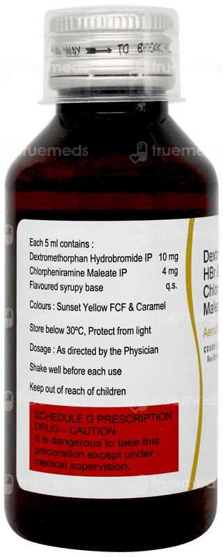 Aerodil Dx Raspberry Flavour Sugar Free Syrup 100ml