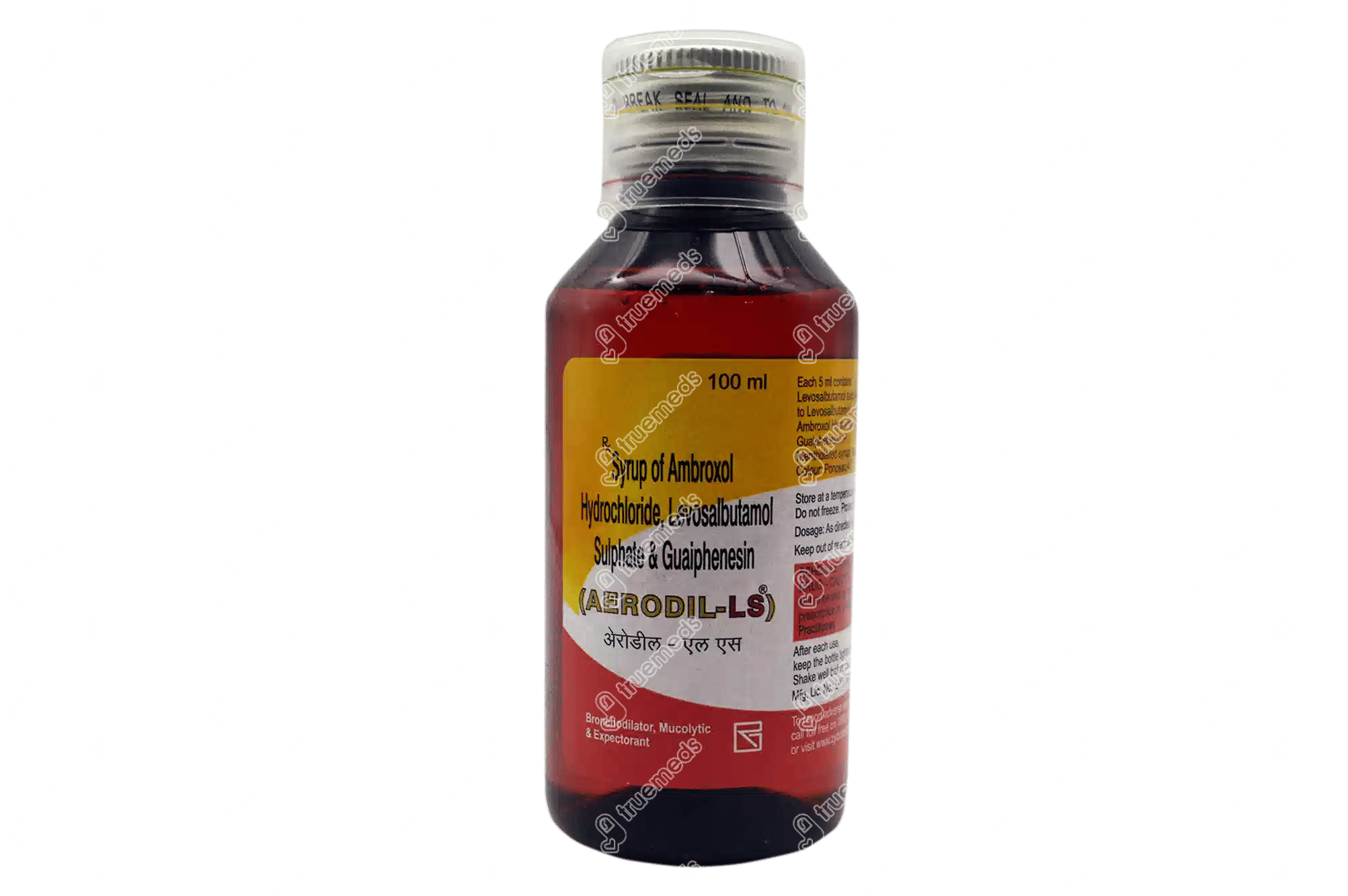 Aerodil Ls Expectorant 100 ML Uses, Side Effects, Dosage, Price Truemeds