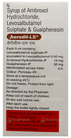 Aerodil Ls Expectorant 100Ml Aerodil Ls Expectorant 100Ml
