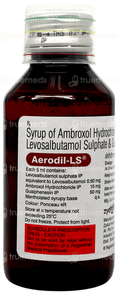 Aerodil Ls Expectorant 100Ml Aerodil Ls Expectorant 100Ml
