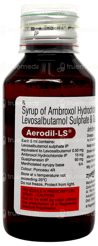 Aerodil Ls Expectorant 100Ml