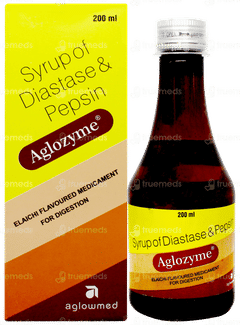 Aglozyme Elaichi Flavoured Syrup 200ml