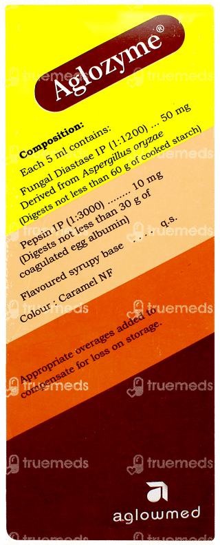Aglozyme Elaichi Flavoured Syrup 200ml