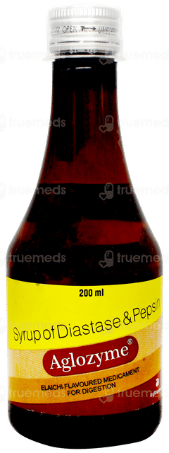 Aglozyme Elaichi Flavoured Syrup 200ml