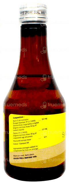 Aglozyme Elaichi Flavoured Syrup 200ml