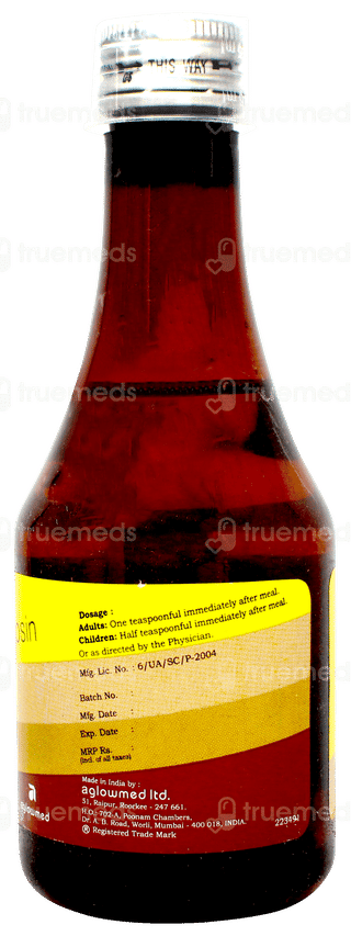 Aglozyme Elaichi Flavoured Syrup 200ml